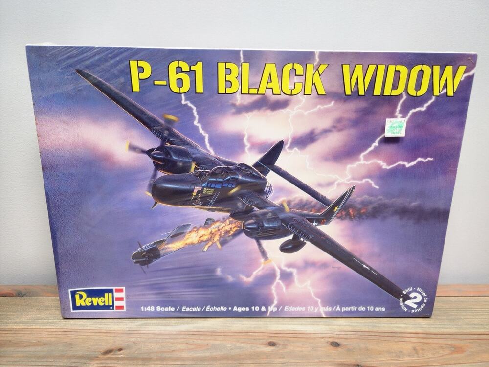 Revell P-61 Black Widow War Plane 1:48 Scale Plastic Model Kit 85-7546 NEW